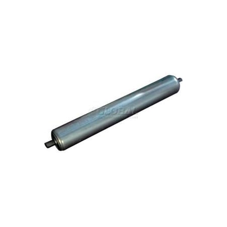 Omni Metalcraft 1.9" x 16 Ga. Galvanized Steel Roller 26157-12-GP for 12"W Omni Metalcraft Roller Conveyors 26157-12-GP